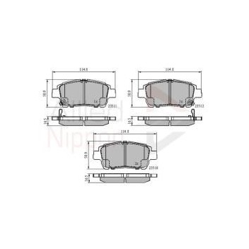 Image for Allied Nippon Brake Pads