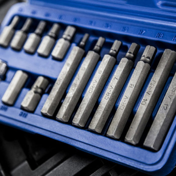 Image for Blue Spot 1/2" Drive Hex Bit Set - 15 Piece