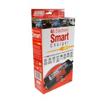 Image for Maypole Auto Electronic Smart Battery Charger - 12V/4A