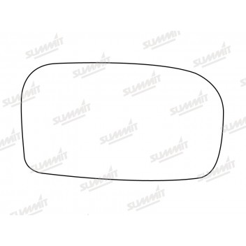 Image for Mirror Glass for Honda Civic 2002 - 2005 - Right Hand Side