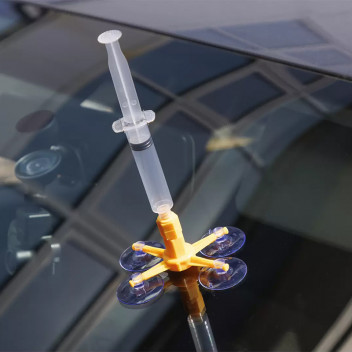 Image for Sealey Windscreen Repair Kit with UV Light