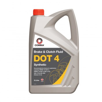 Image for Comma DOT 4 Synthetic Brake Fluid - 5 Litre