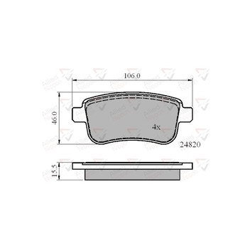 Image for Brake Pad Set