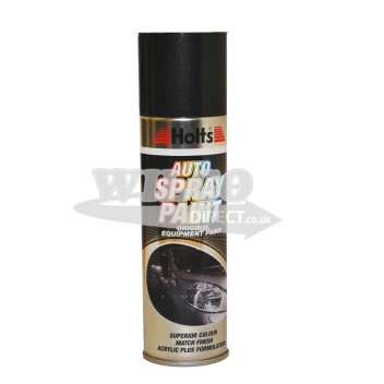 Image for Holts Black Metallic Spray Paint 300ml (HBLKM06)