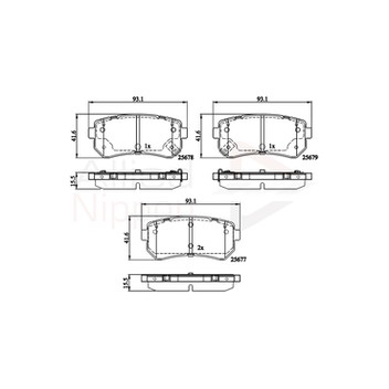 Image for Brake Pad Set