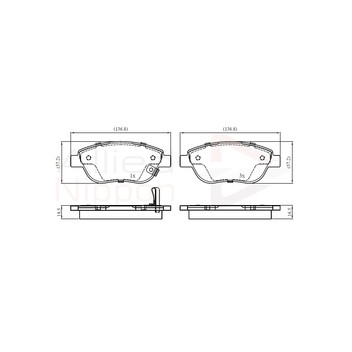 Image for Brake Pad Set