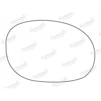 Image for Mirror Glass Peugeot 206 1998-2010 & Citroen Xsara Picasso 1.8 2000-2010 - Right Hand Side