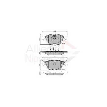 Image for Allied Nippon Brake Pads