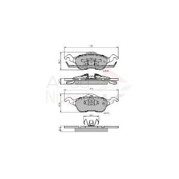Image for Allied Nippon Brake Pads