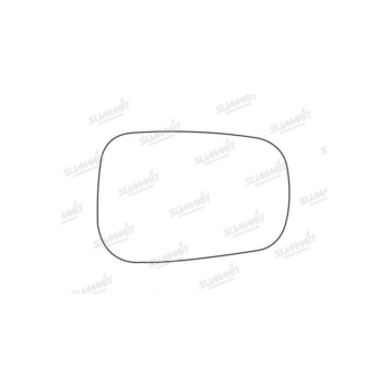 Image for Convex Mirror Glass with Base Plate for Ford Fusion Mark 1 2002-2005 - Left Hand Side