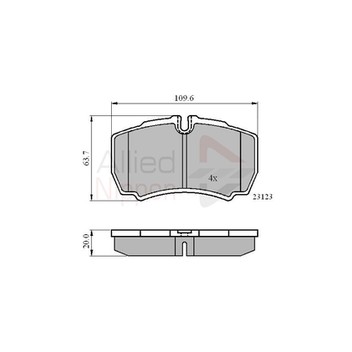 Image for Brake Pad Set