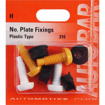 Image for Plastic Number Plate Fixings