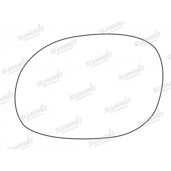 Image for Mirror Glass Peugeot 206 1998-2010 & Citroen Xsara Picasso 1.8 2000-2010 - Left Hand Side