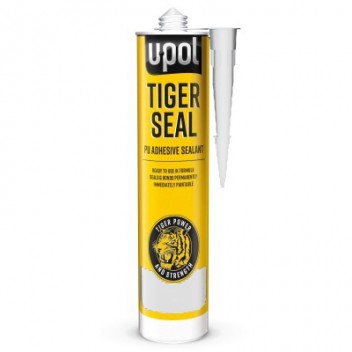 Image for U-Pol Tigerseal - PU Adhesive Sealant - White - 310ml Cartridge