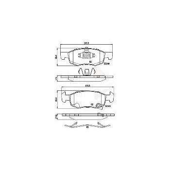 Image for Allied Nippon Brake Pads
