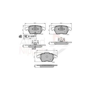 Image for Allied Nippon Brake Pads