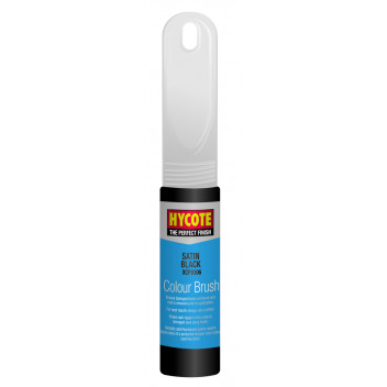Image for Hycote Satin Black Touch Up Paint Brush - 12.5ml