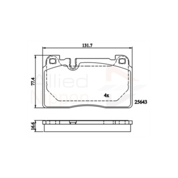 Image for Brake Pad Set