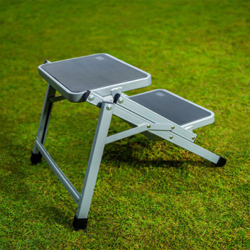 Image for Caravan & Motorhome Foldable Steel Double Step