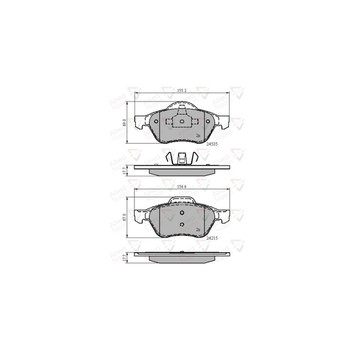 Image for Brake Pad Set