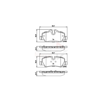 Image for Brake Pad Set