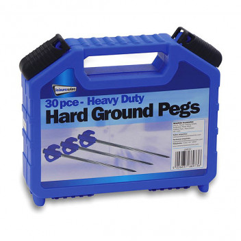 Image for Streetwize Hard Ground Pegs - 30 Piece