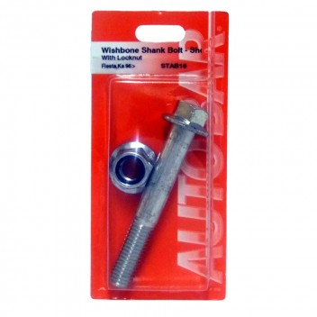 Image for Wishbone (Short) Shank Bolt with Locknuts (Fiesta, KA)