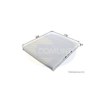 Image for Comline Cabin Pollen Paper Filter