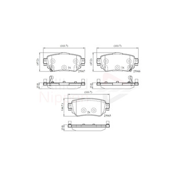 Image for Brake Pad Set