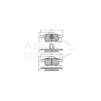 Image for Allied Nippon Brake Pads