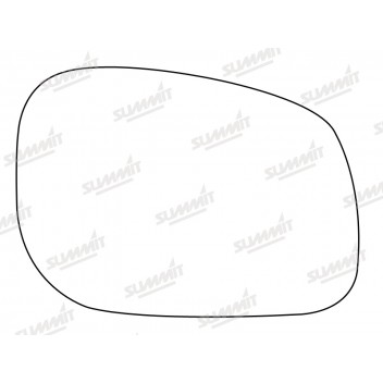 Image for Mirror Glass Freelander Taped 1998 on - Right Side