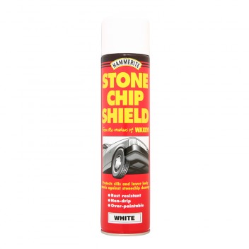 Image for Hammerite Stonechip Shield - White - 600ml