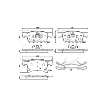 Image for Brake Pad Set