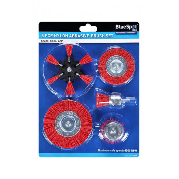 Image for Blue Spot 5 Piece Nylon Abrasive Set