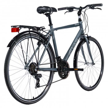 Image for Wilco Atlas Hybrid Trekking Bike - Grey - 20" Frame