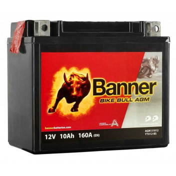 Image for Banner Bike Bull AGM Battery - 12V/10Ah