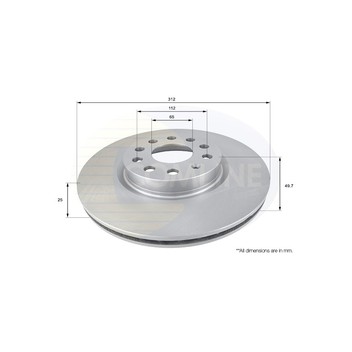 Image for (BP) Comline Brake Disc  (Single)