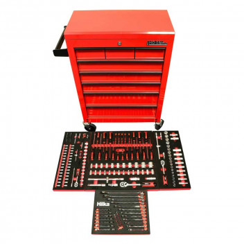 Image for Hilka EVA Kit & 8 Drawer Trolley - 185 Piece