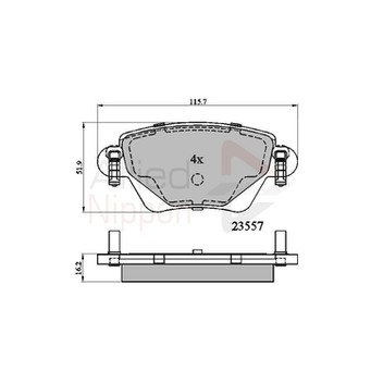 Image for Brake Pad Set