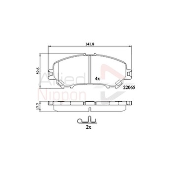 Image for Brake Pad Set