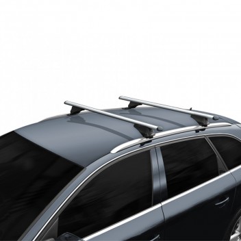 Image for Closed Rail Solid Rail Universal Roof Bars Avia Mway Roof Bar 1.2M