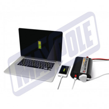 Image for Maypole Power Inverter with USB - 300W 12V/230V