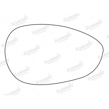 Image for Mirror Glass Fiat 500 2007-2015 & Punto 2005 Onwards - Right Hand Side