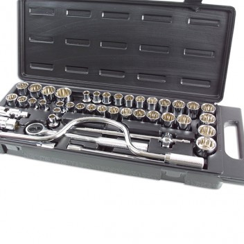 Image for Kamasa 1/2"D Socket Set - 42 Piece