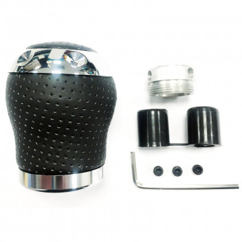 Image for Simply Gear Knob - Leather / Chrome