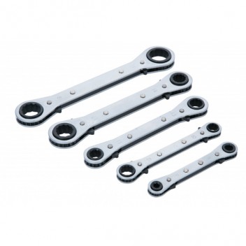 Image for Blue Spot Metric Ring Spanner Set - 5 Piece