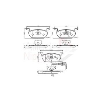 Image for Allied Nippon Brake Pads