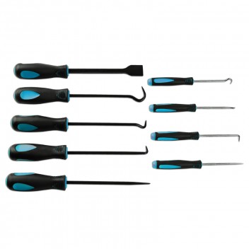 Image for Laser Pick Hook and Scraper Set - 9 Piece