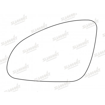 Image for Mirror Glass Astra J Coupe 2009 - 2015 - Left Hand Side
