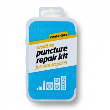 Image for Weldtite Cure-c-Cure Motorcycle Puncture Repair Kit